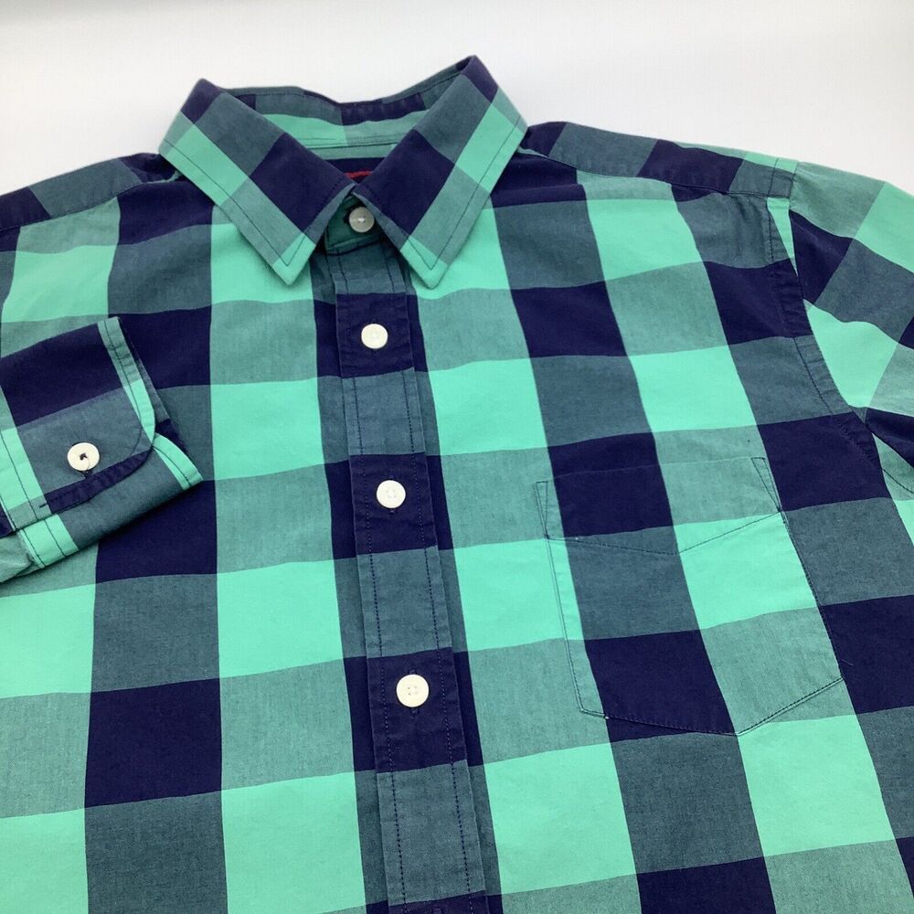 Untuckit Mens Bonarda Slim Fit Long Sleeve Button Up Shirt Size Medium